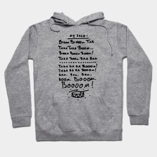 Cheat Sheet for Drummers Hoodie